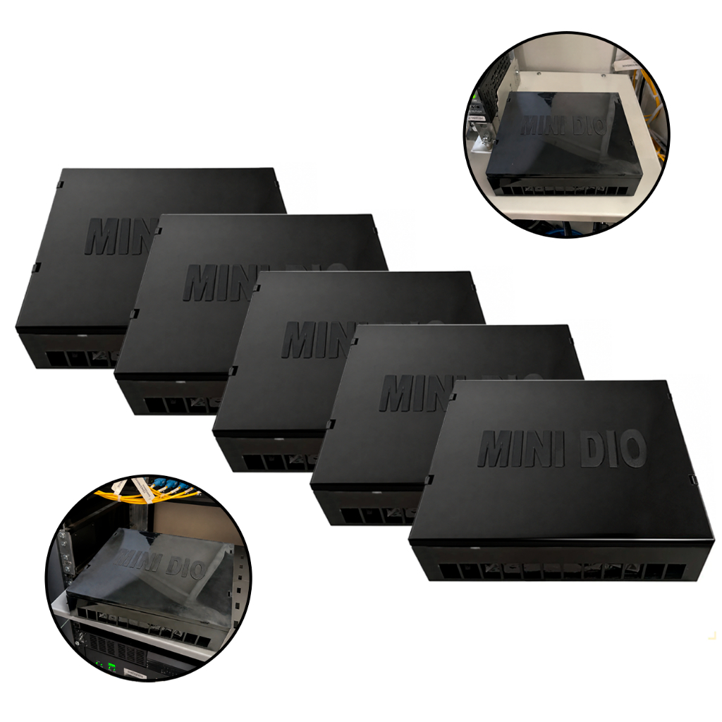 Mini Dio Distribuidor Interno Óptico 12fo Sc Modular 5 Un