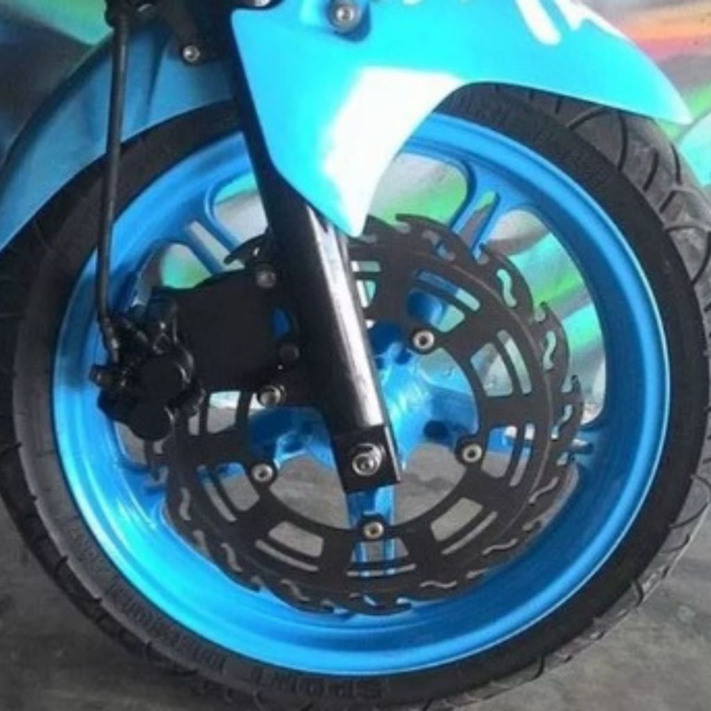 disco freio cb300 twister 250 discao 340 dianteiro com alongador pinça esportivo