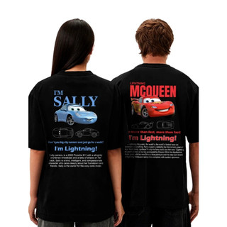 Camiseta Oversized casal Dia dos namorados Queen Carros