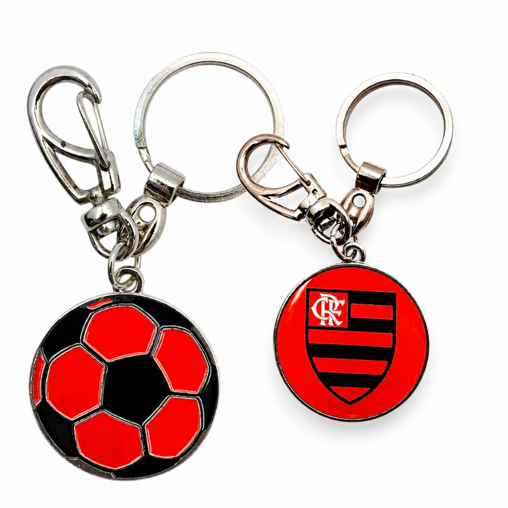 CHAVEIRO FLAMENGO ORIGINAL EM FORMATO DE BOLA