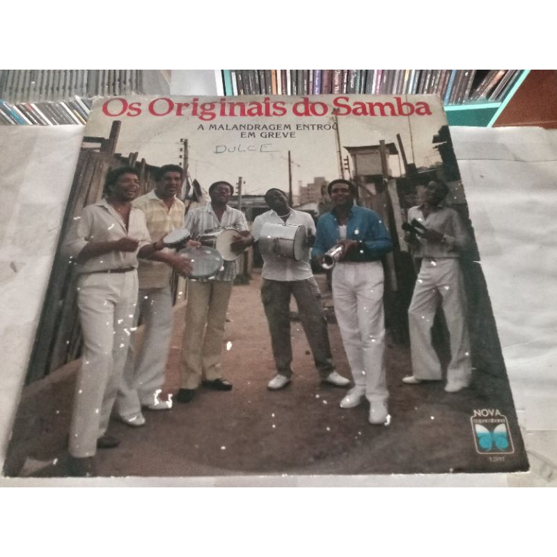 Lp-Os-Originais-Do-Samba-A-Malandragem-Entrou-Em-Greve