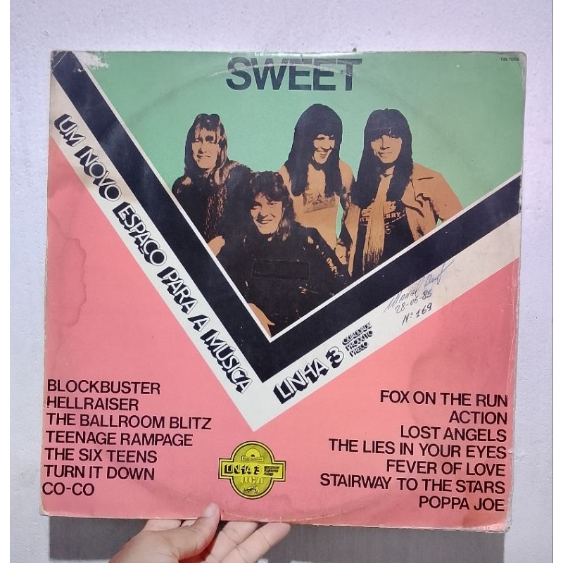 LP Vinil The Sweet - Disco de Ouro (Rock/1978)