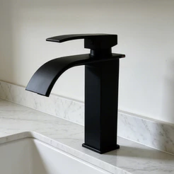 Torneira saída cascata / jato de água, compatível com regulagem de água quente e fria