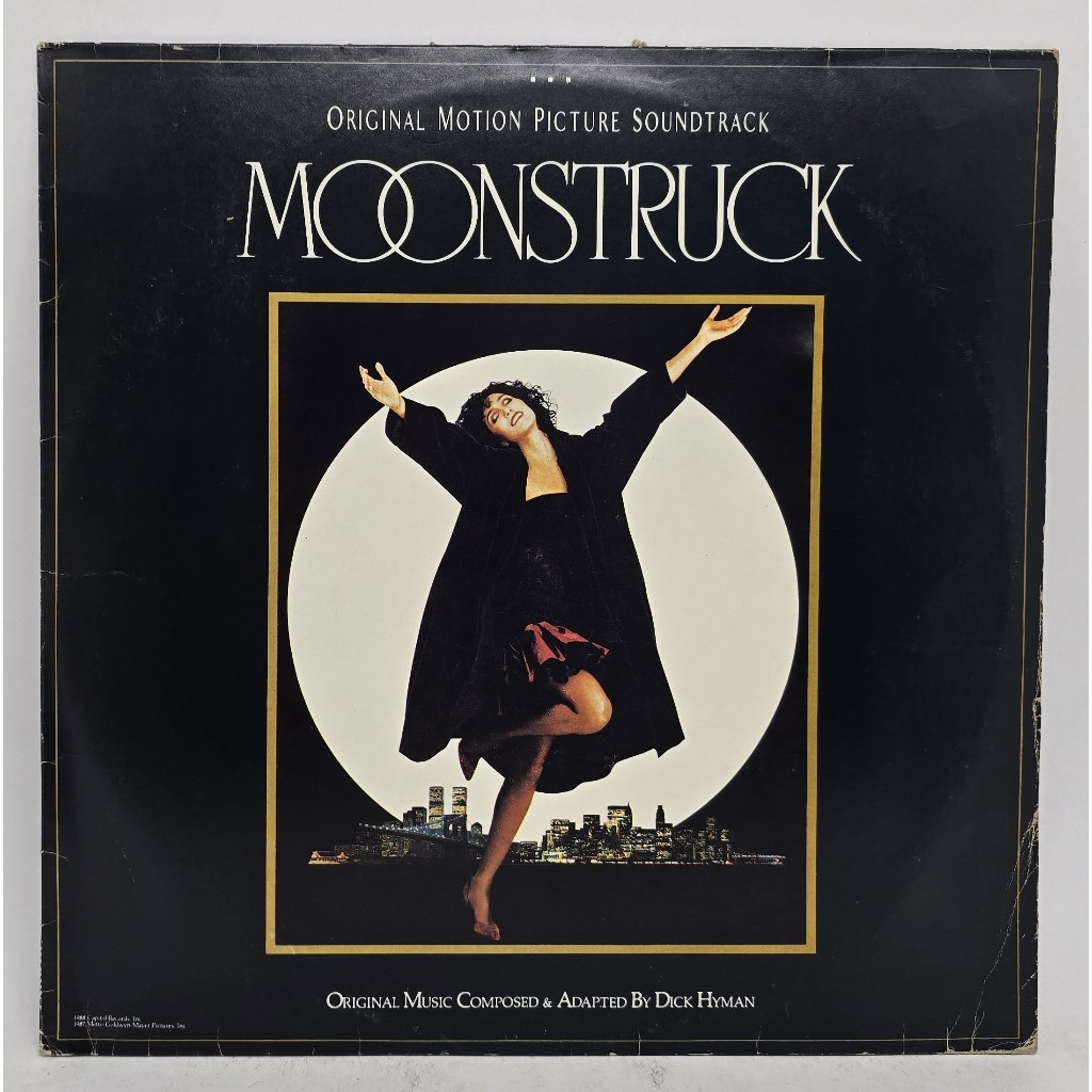 Lp Vinil Dick Hyman - Moonstruck -Capitol Records 1998 - Trilha Sonora Filme Feitiço da Lua