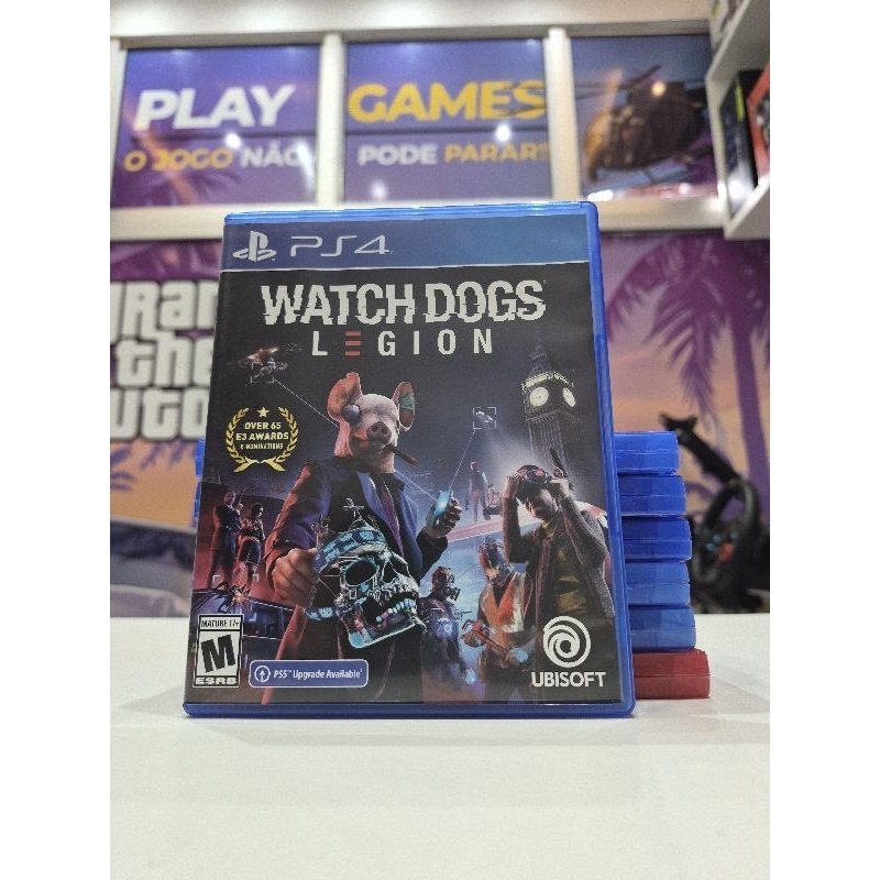 ✅️ JOGO PS4 WATCH DOGS LEGION  100% FUNCIONANDO ‼️ENVIO IMEDIATO‼️