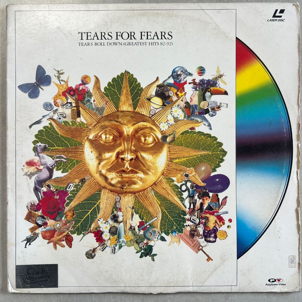 Ld Laserdisc Tears For Fears 1992 Tears Roll Down Greatest Hits, usa