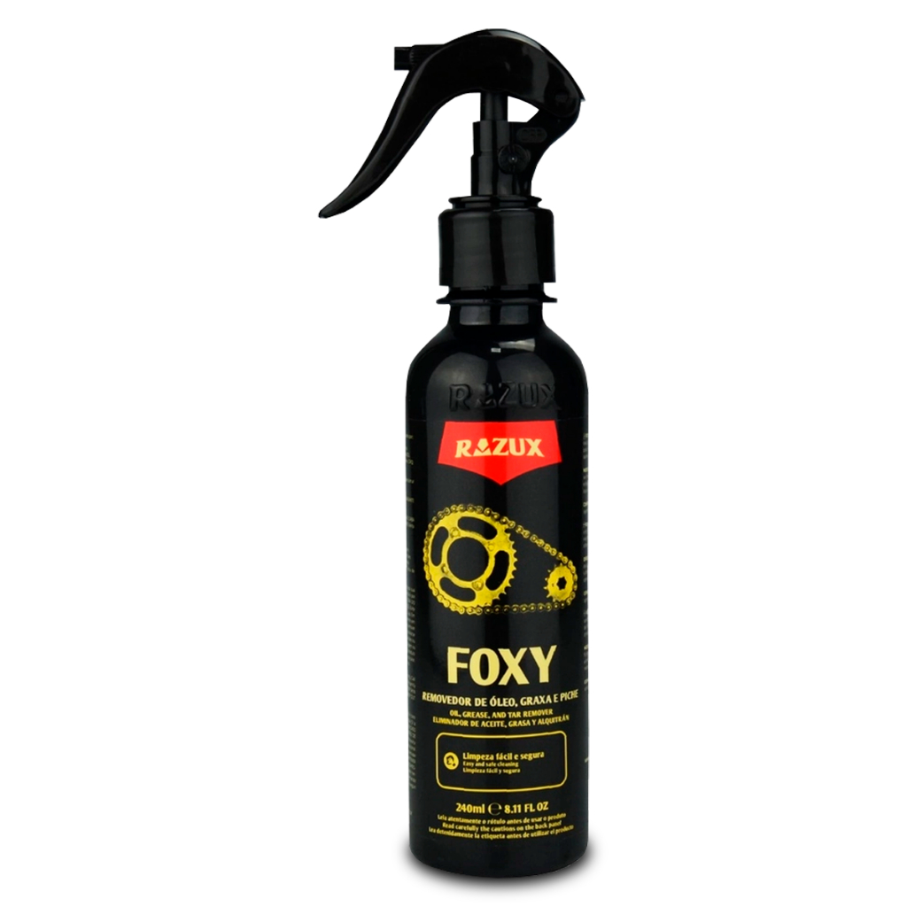 Foxy Desengraxante Removedor de Graxa Óleo Piche 240ml Razux