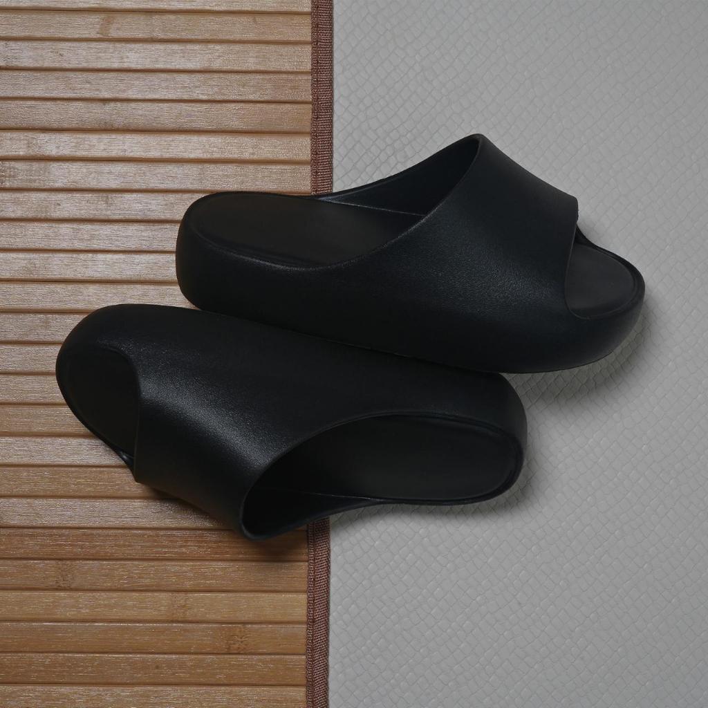 Sandália Slide Feminina Plataforma Alta Anatômica Confortável Antiderrapante Promoção Pronta Entrega