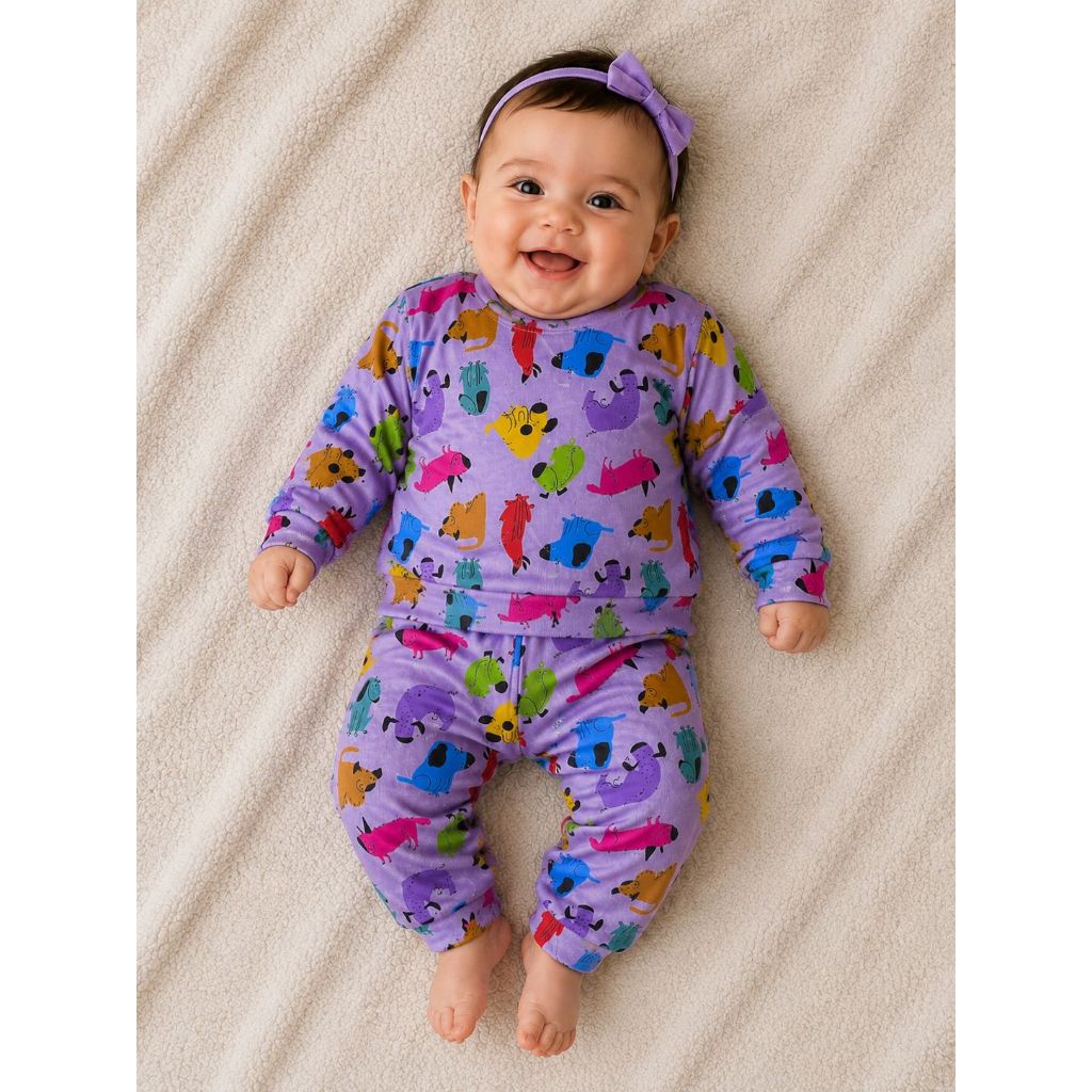kit 3 Conjuntos Termico Calça Para Bebe Menino E Menina Peluciado Térmico — imagem 2 de 2