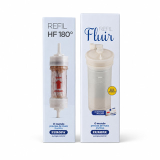 Combo Refil Fluir + Retentor Bacteriológico 180