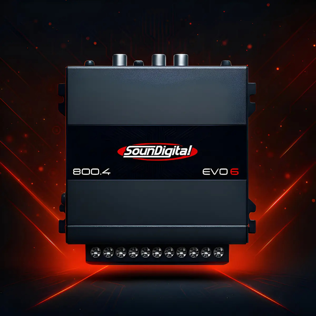 Amplificador Automotivo Soundigital 800.4 Sd 4 Ohms Evo 6