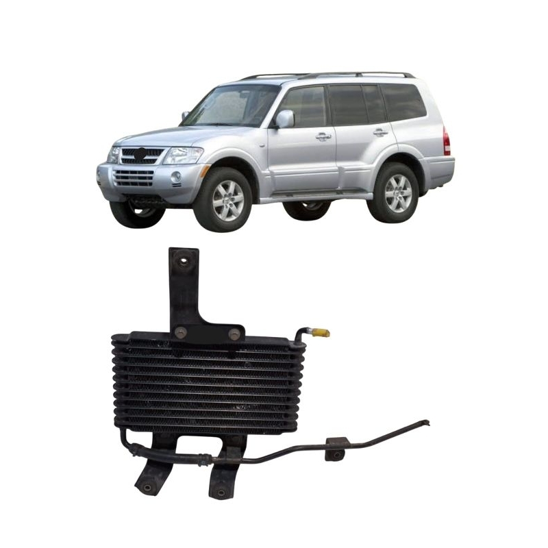Radiador Óleo Da Caixa Mitsubishi Pajero Full 3.2 Turbo Diesel 2003 2004 2005 2006 2007 Original