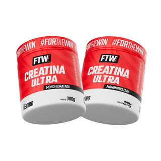 Kit 2x Creatina Ultra Pote 300g - FTW
