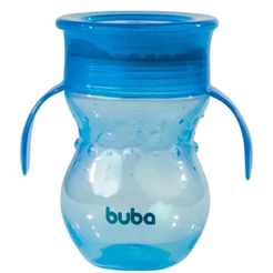 Copo Buba 360 Antivazamento Com Alça Treinamento Infantil 270ml