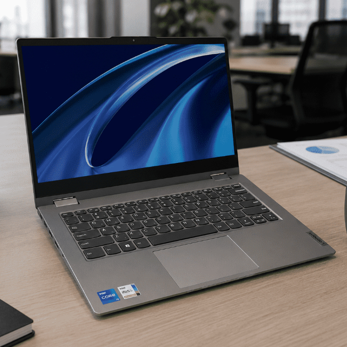 Notebook Lenovo 2 em 1 ThinkBook 14s Yoga ITL - Core i5 | 11ª geração | 256GB SSD | 8GB DDR4 | 14"