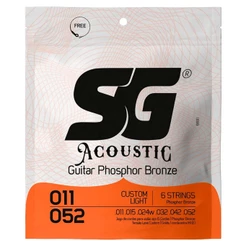 ENCORDOAMENTO VIOLÃO SG BRONZE FOSFORO 011- SG 6691