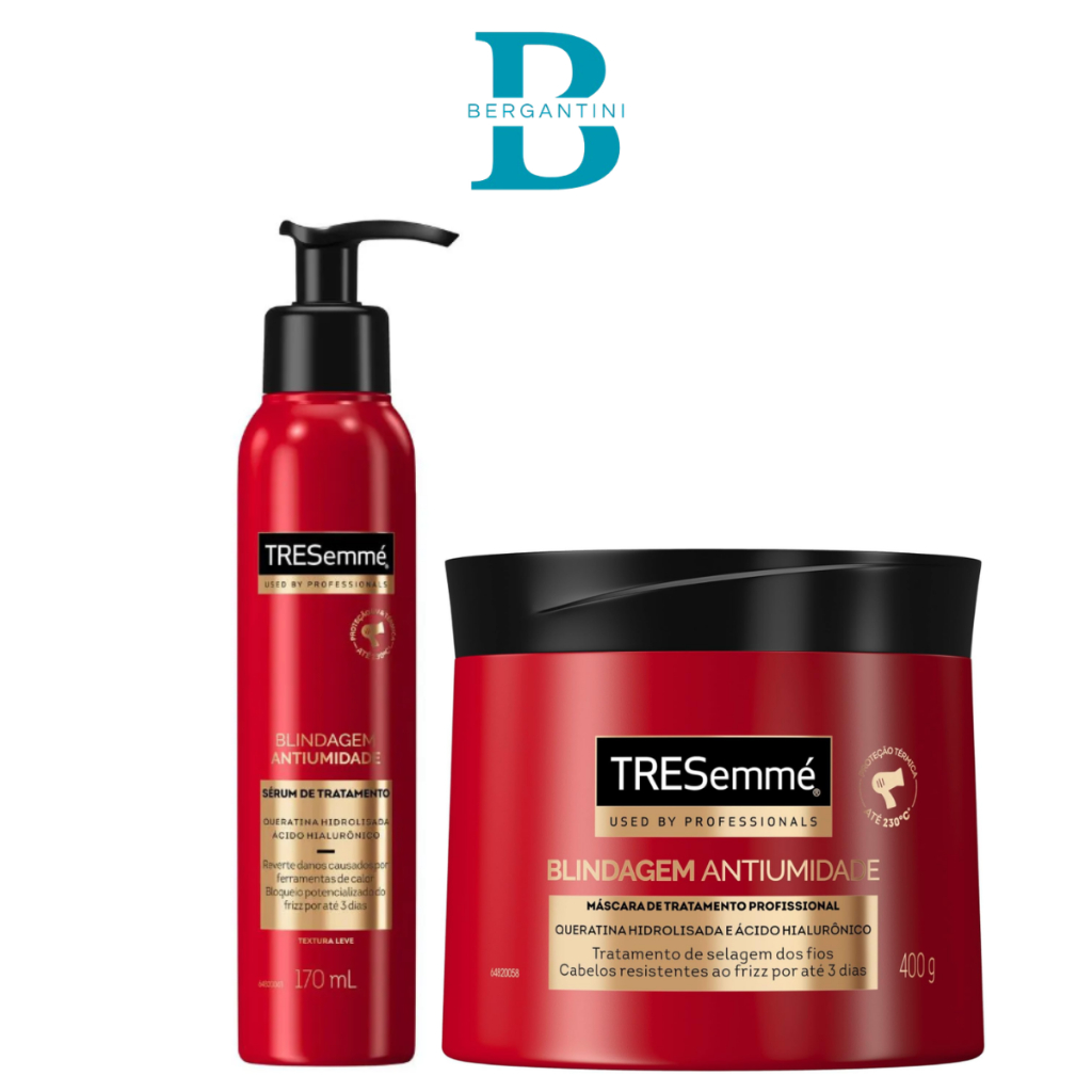 Kit TRESemmé Sérum de Tratamento + Máscara de Tratamento Blindagem antiumidade
