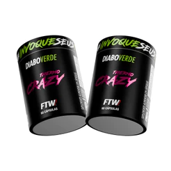 Kit 2x Thermo Crazy Pote 60 Cáps - Diabo Verde - FTW