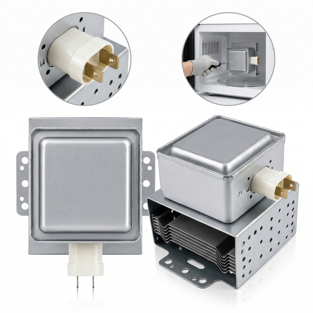 Magnetron M24FB-610A Universal 3 Furos Microondas 127/220V 900W - Peça de Reposição de Alta Eficiência