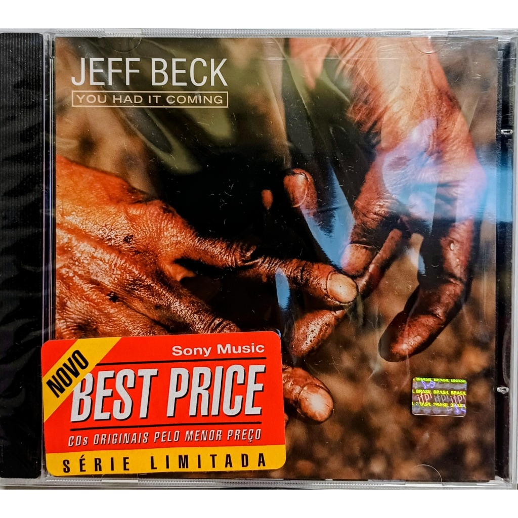 CD JEFF BECK - YOU HAD IT COMING - LACRADO - ORIGINAL