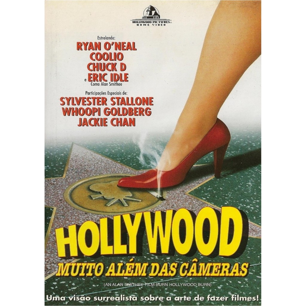 VHS/DVD HOLLYWOOD MUITO ALÉM DAS CÂMERAS/com Jackie Chan e Sylvester Stallone/Legendado.