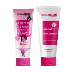 Kit Skin Care Ultra Hidratação Rosa Mosqueta Dermachem