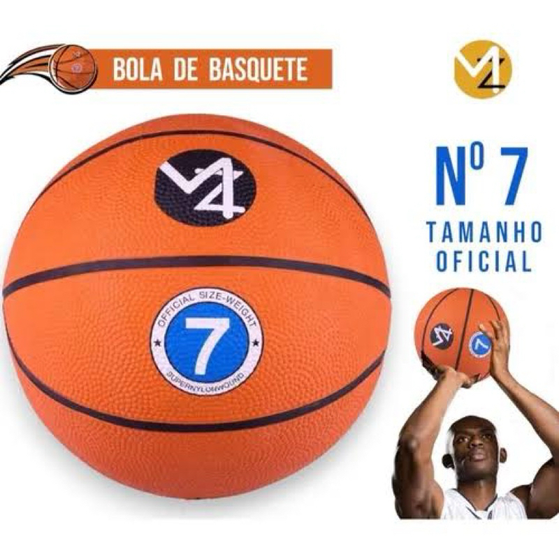 Bola de Basquete Pró Balls – Tamanho Oficial Nº 7