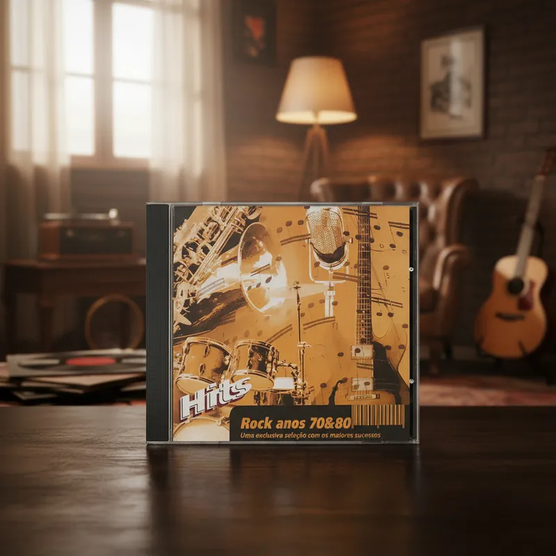 Cd Rock Anos 70/80. Hits Anos 70/80 Clássicos Inesquecíveis