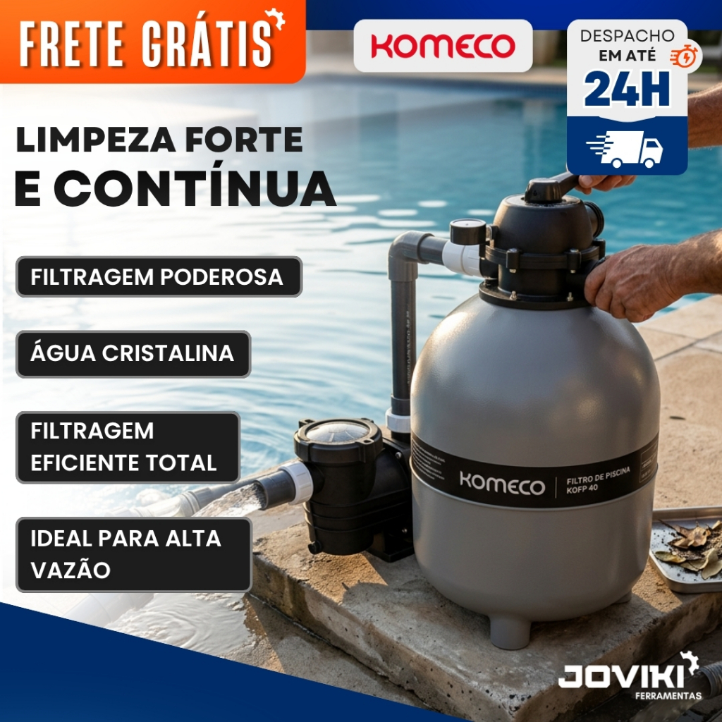 Filtro de Piscina KOFP-40 para Bomba Komeco