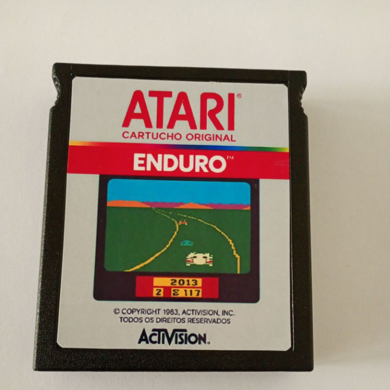 fita Enduro Atari 2600 e Dactar