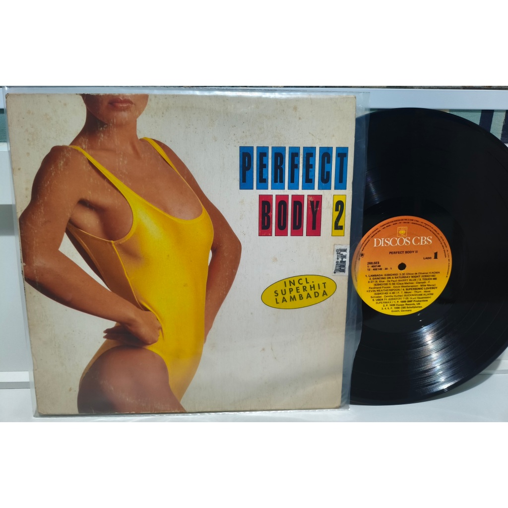 Lp Perfect Body 2 - Kaoma, Supermax, Okay, Vision Fields, Barry Blue, Andy Gillin, Kacy, Pretty Baby