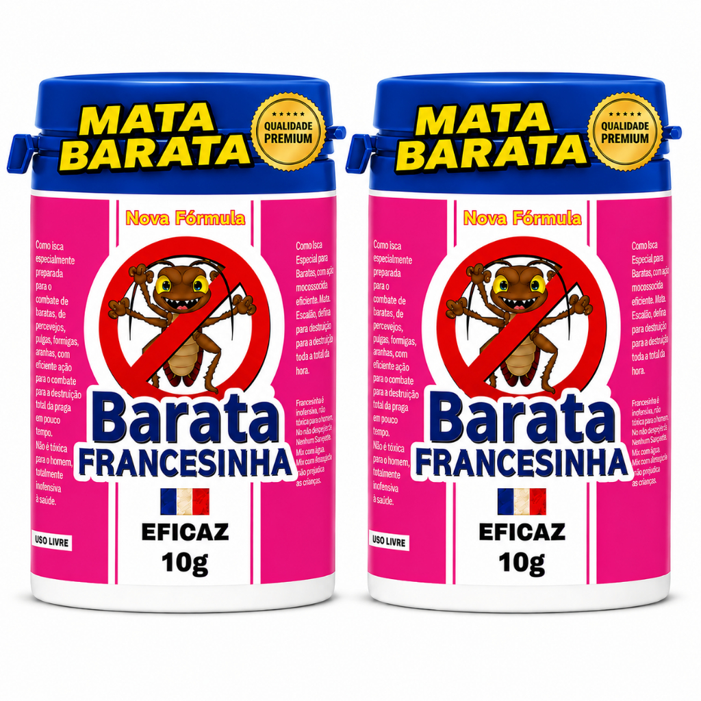 2-Barata Francesinha Original-10G-Poderoso Eliminador de barata de armário cozinha apartamento
