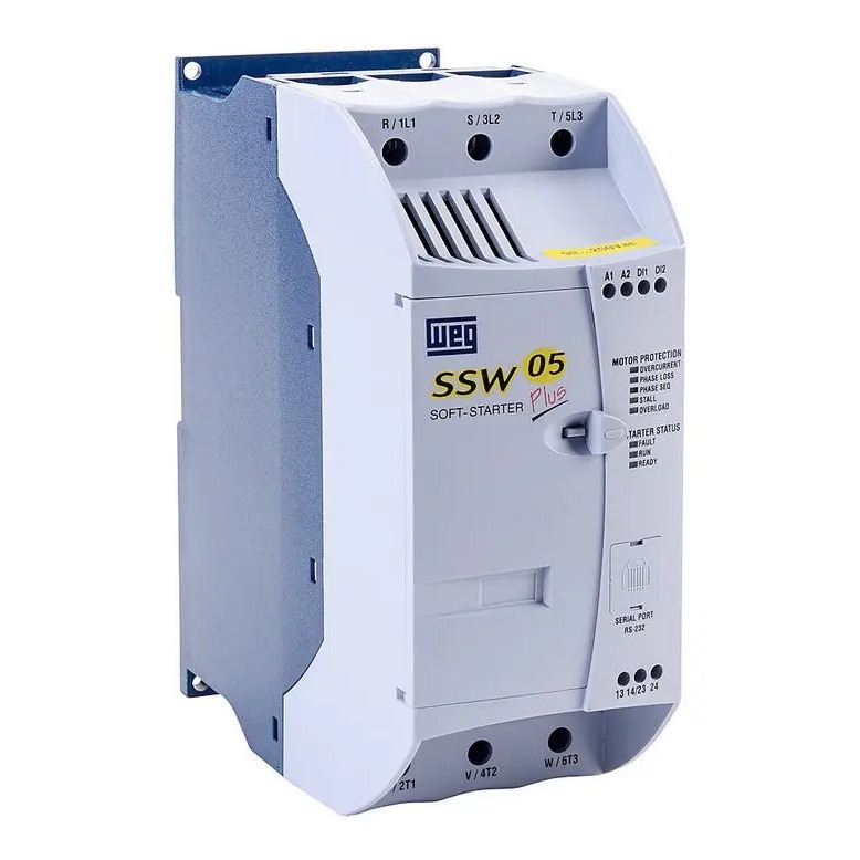 Soft Starter WEG SSW050030T2246TPZ 20CV 30A 220-460V Trifásico