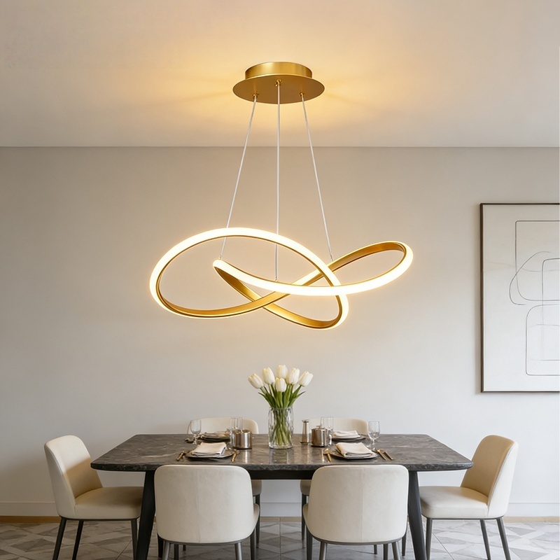 Lustre De Controle Remoto 3 Cores Lâmpada Do Teto Led Pingente Moderno Corredor Sala Estar Quarto