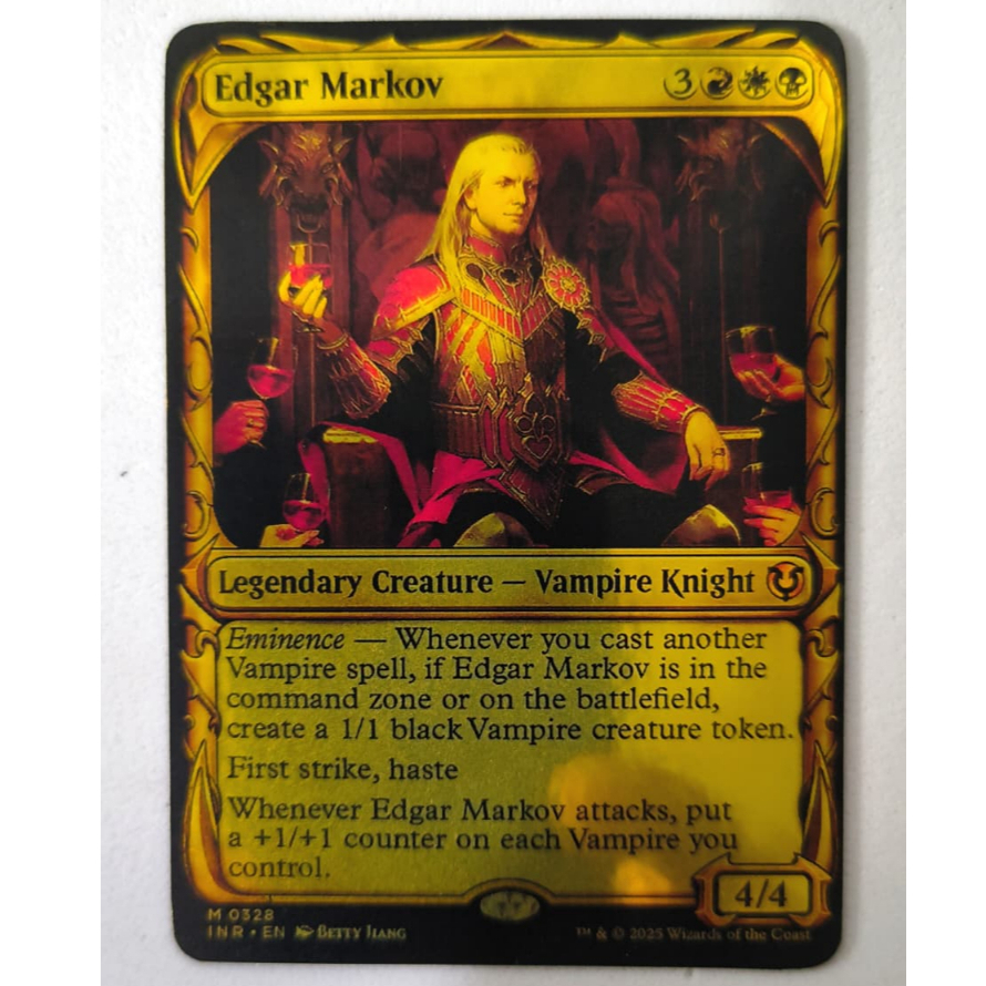 Card Edgar Markov,  - Magic the Gathering Proxy Foil