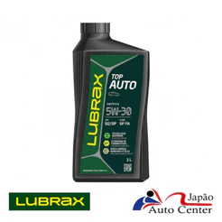 Óleo Lubrificante Lubrax 5W30 Top Auto GF-7A SQ|SP Sintético 1L