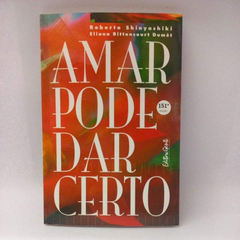 Capa do livro Amar pode dar certo