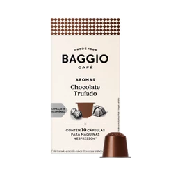 Baggio Café - Cápsula de Café Aromas Chocolate Trufado Compatível com Nespresso® - 10 unidades.