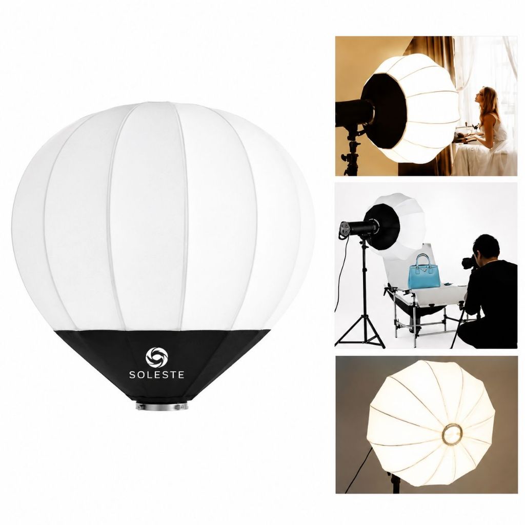 Softbox Globo Tomate Bowens Lanterna Balão Chines 65cm SOLESTE ENVIO IMEDIATO