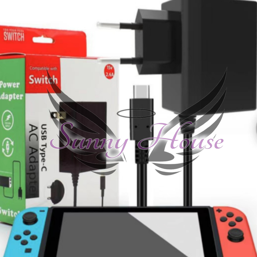 Carregador Console Nintendo Switch V1,V2,OLED e Switch Lite/ Switch 2 E Dock Bivolt 110v/220v Tipo-C