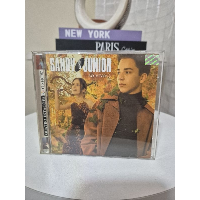 ​💿 CD Sandy & Junior - Quatro Estações (Ao Vivo) - Item de Colecionador! 🌟🎤