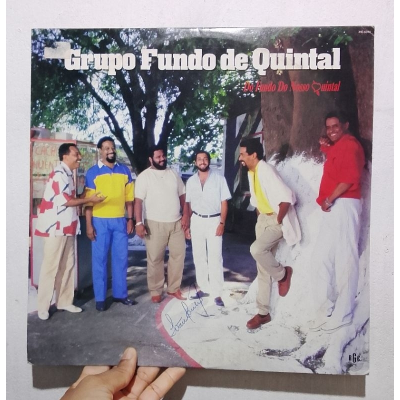 LP Vinil Grupo Fundo de Quintal - Do Fundo de Nosso Quintal (Arlindo Cruz/Samba/1987)