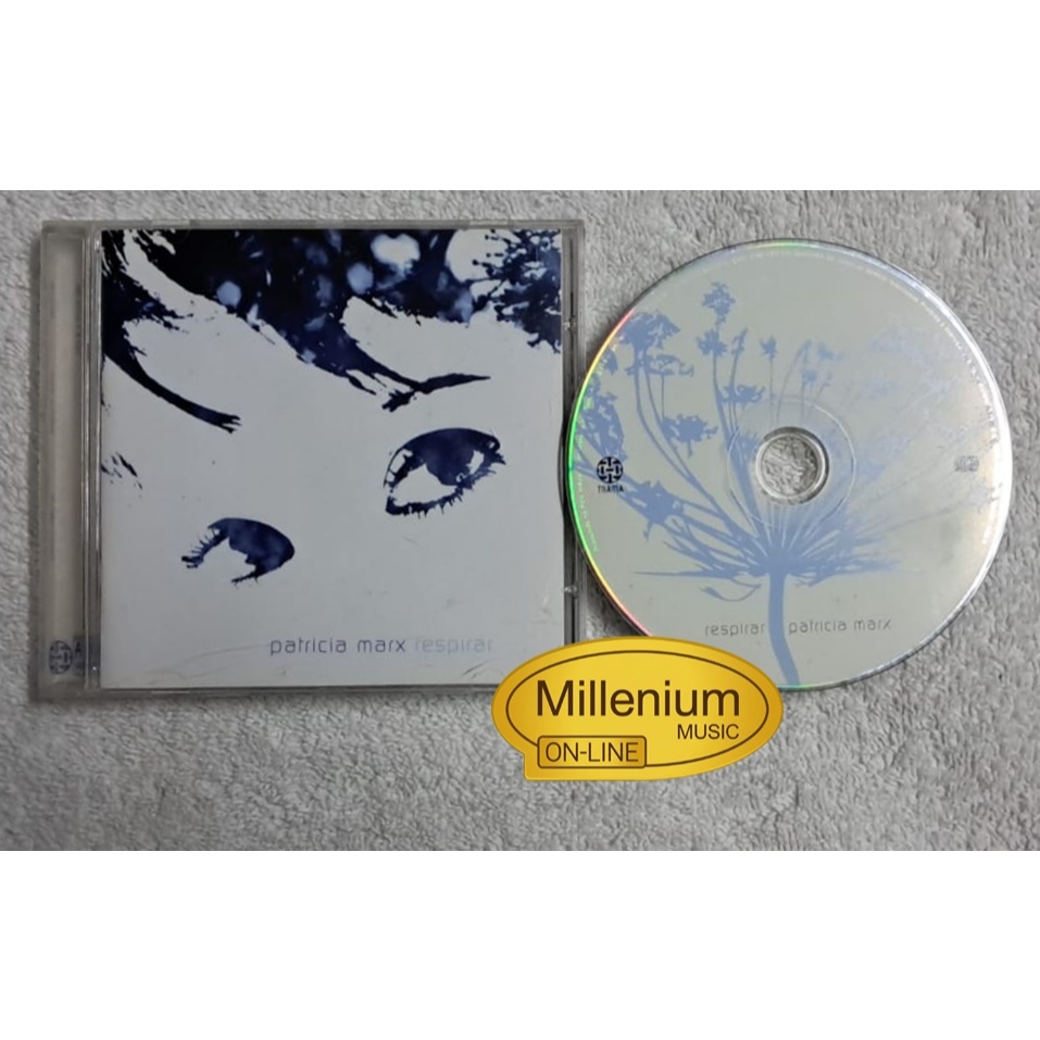 CD Patricia Marx  Respirar 2002 Original Gravadora Colecionador Ótimo Estado