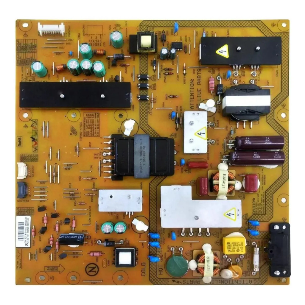 Placa Fonte 272217190749 Para Tv Philips 55pfl7008g/78