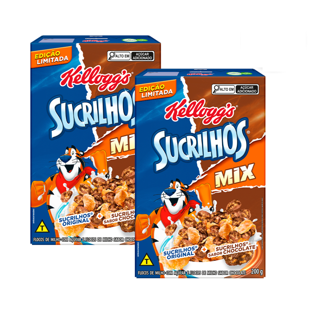 Combo Cereal Sucrilhos Mix 200g 2 unidades
