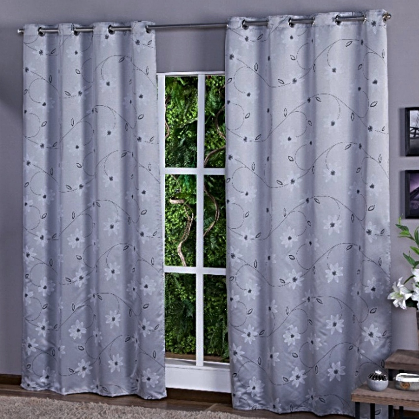Cortina Blackout Corta Luz Tecido Estampado 2 80 x 2 50