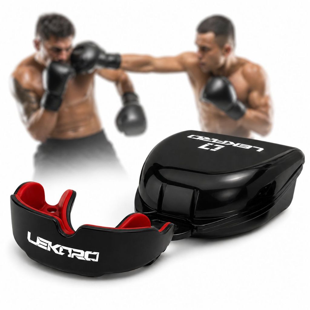 Protetor Bucal Boxe Profissional Luta Mma Moldável Lekaro