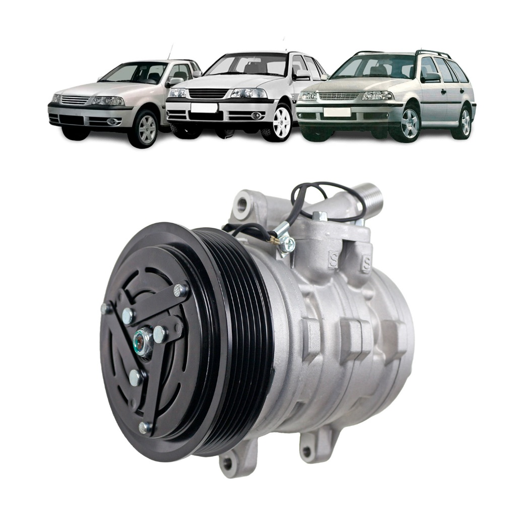 Compressor Gol Parati Saveiro G2 G3 G4 1.0 Modelo 10P08E