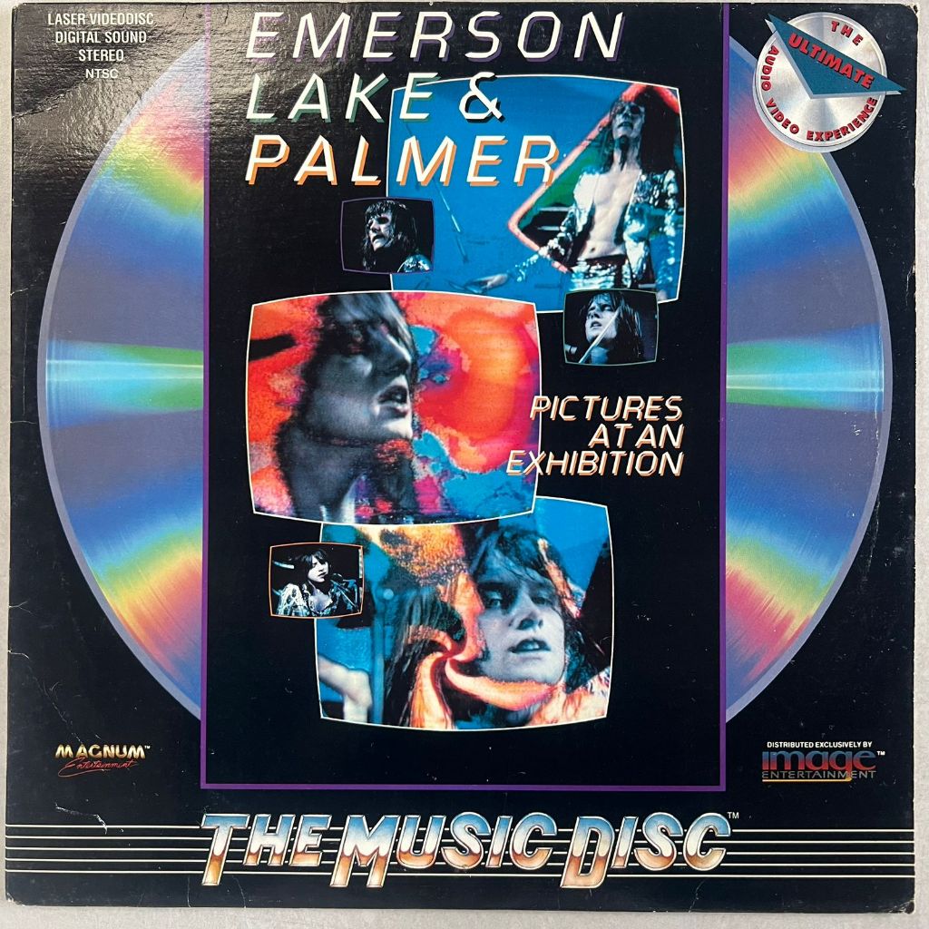 Ld Laserdisc Emerson, Lake & Palmer 1990 Pictures At An Exhibition, Japão