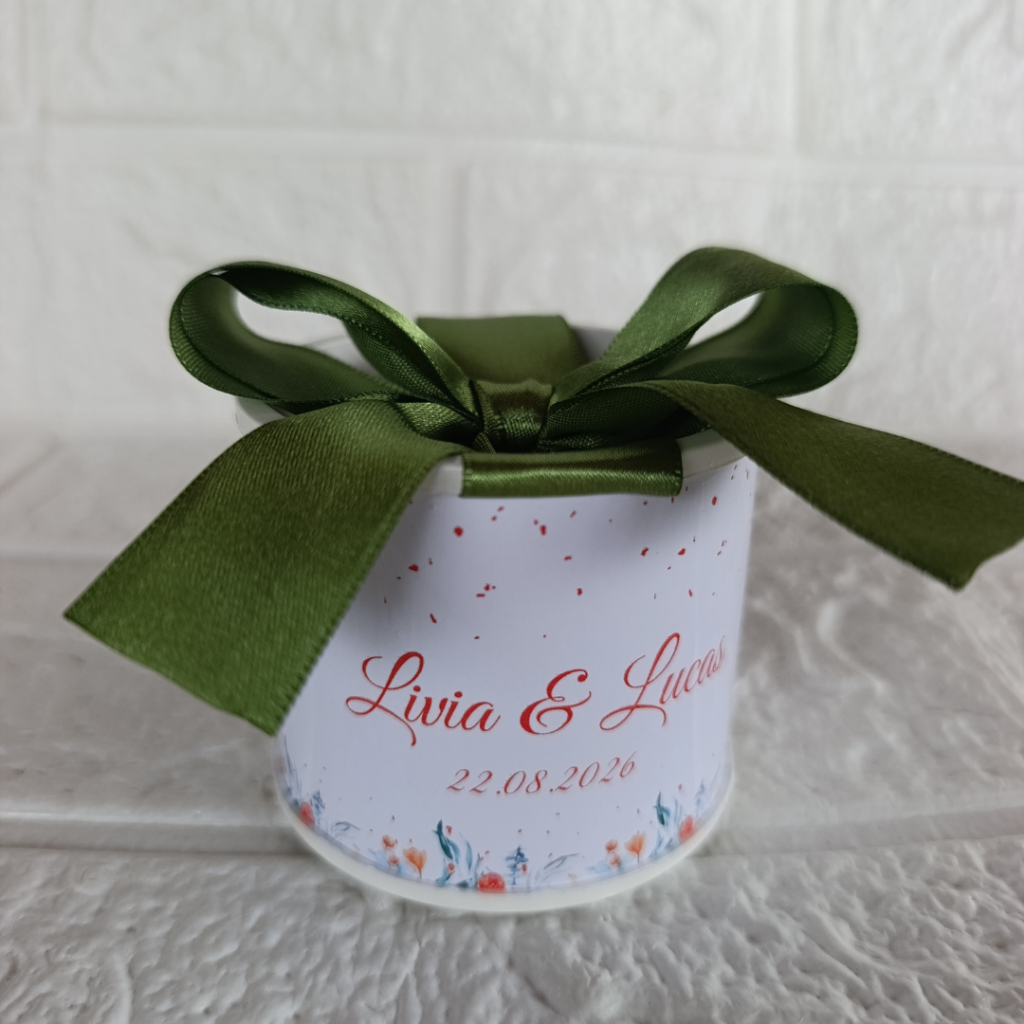 Tubolatas Personalizadas 5x6 CASAMENTO/ Lembrancinha Festa Infantil/ maternidade/ batizado